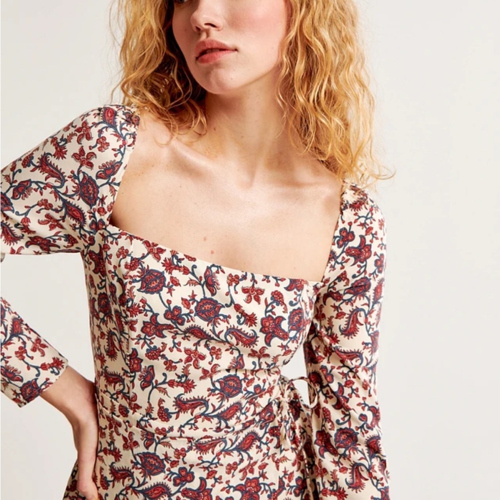 Abercrombie & Fitch Long Sleeve Mini Dress NWT